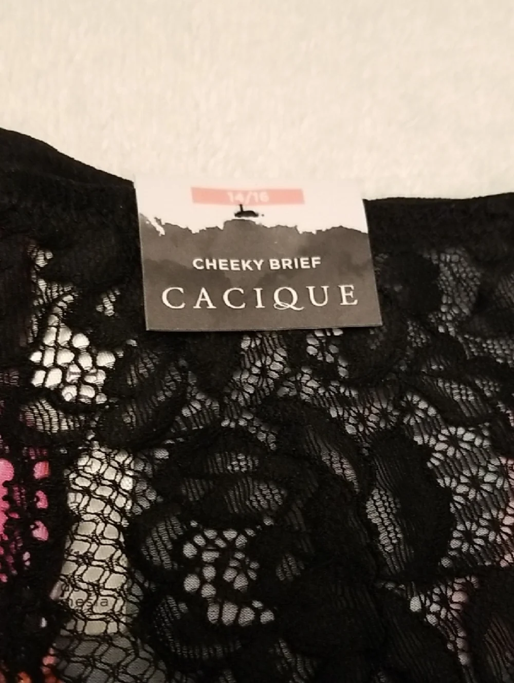 Cacique 14/16 Cheeky Brief Panty - Picture 6 of 10